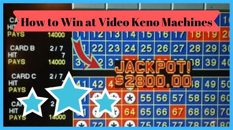 keno machine tricks|Keno Strategy: How to Win at Keno .